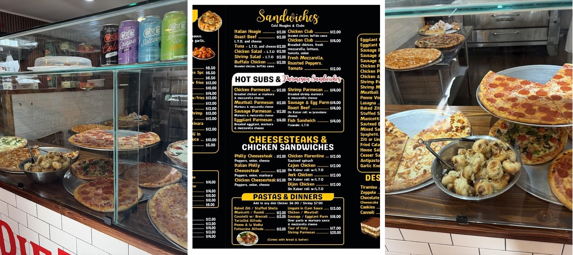 PieZone Pizza Menu
